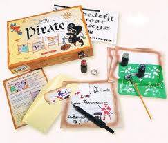 Coffret d'écriture Pirate