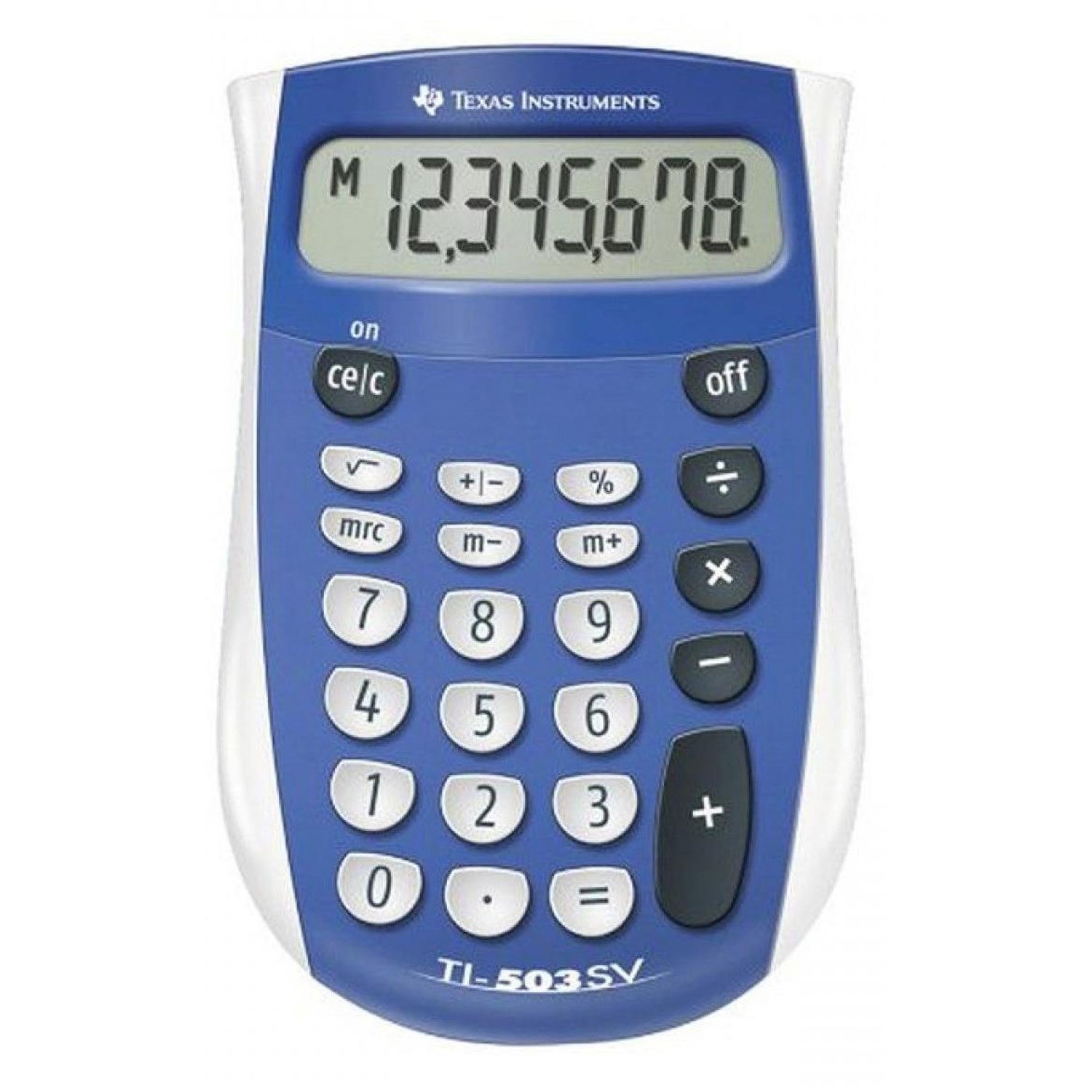 Calculatrice de poche TI-503 SV - Bleu