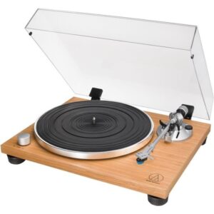 Platine vinyle manual belt drive wood base