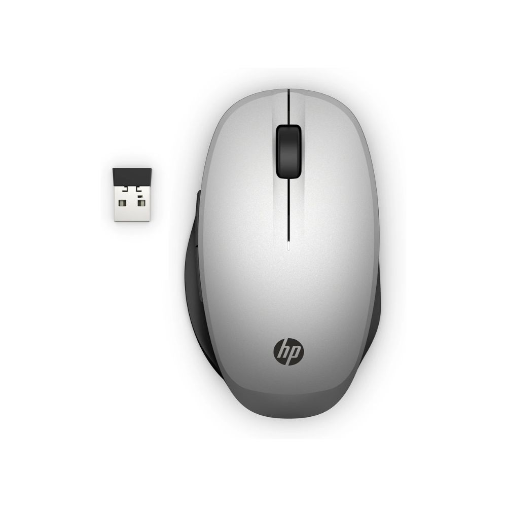 Souris HP sans fil Dual Mode 300 - Argent
