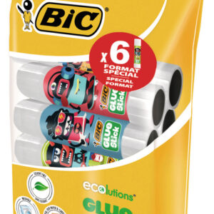 Pack de 6 tubes de Colles décorés