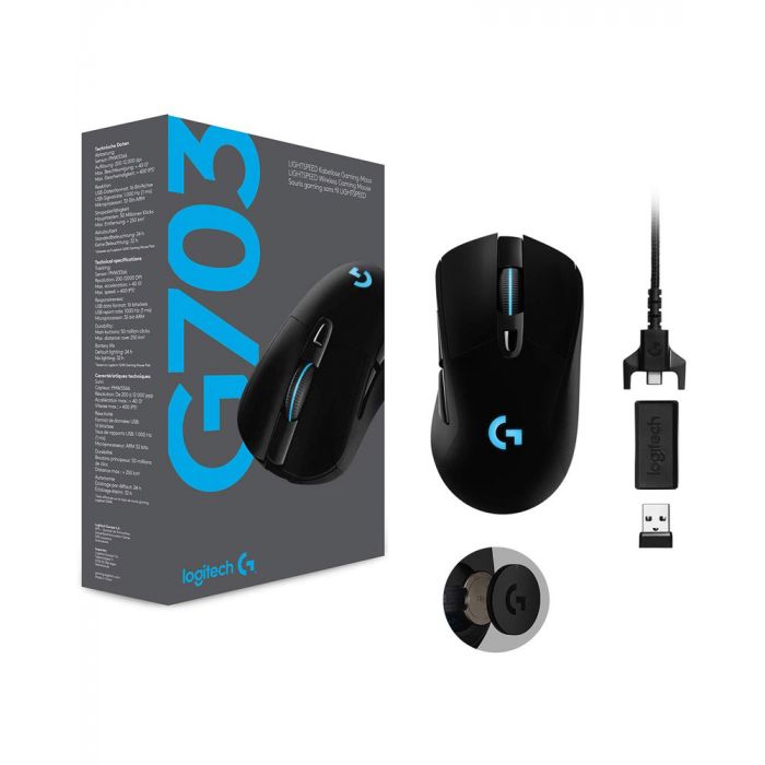 Souris Gaming sans fil G703 Hero