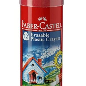 12 Crayons à cire effaçables