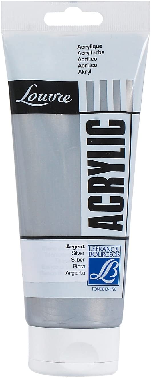Acrylique Louvre Argent 200ml