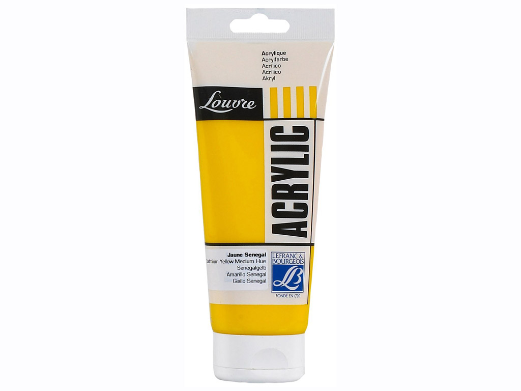 Acrylique Louvre Jaune Sénégal 200ml