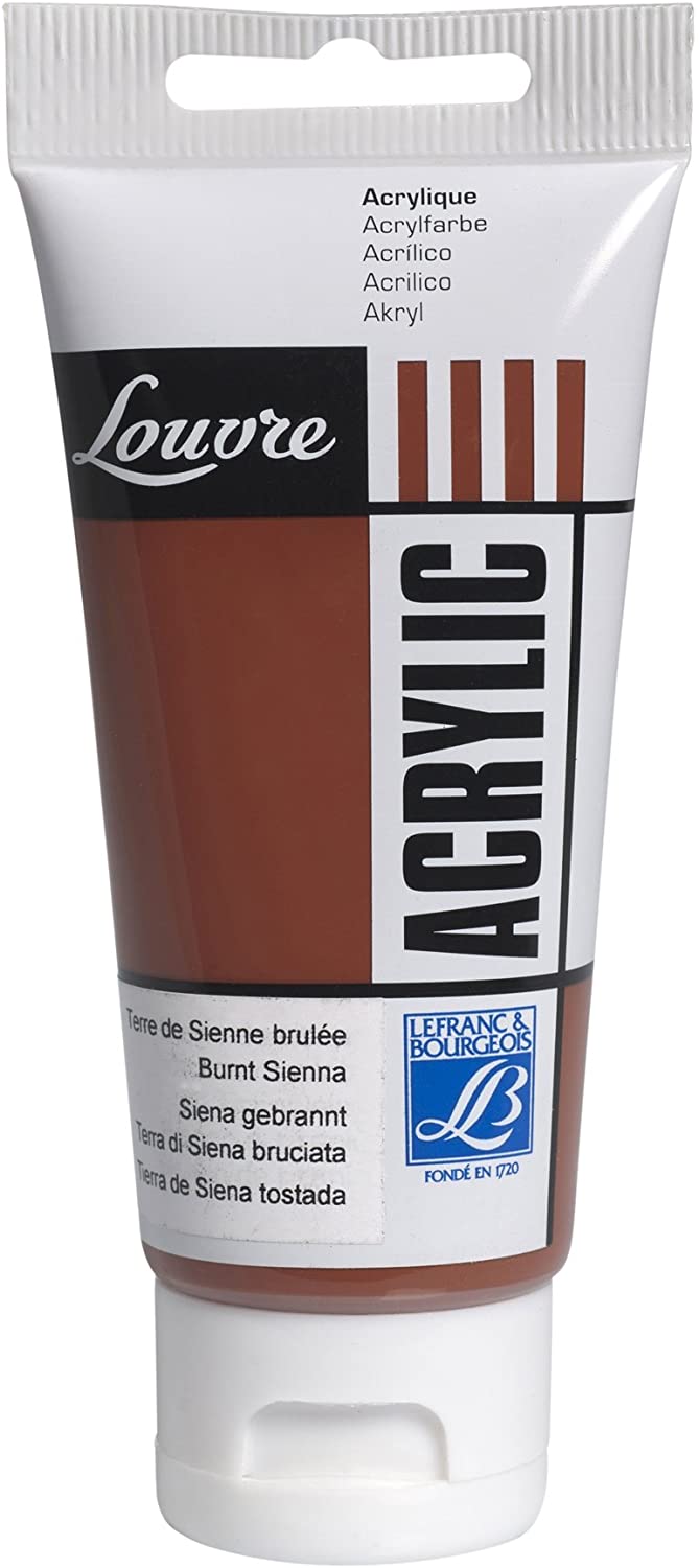 Acrylique Louvre Terre de Sienne brulée 200ml