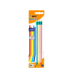 Pack de 3 Crayons à Papier Rayures