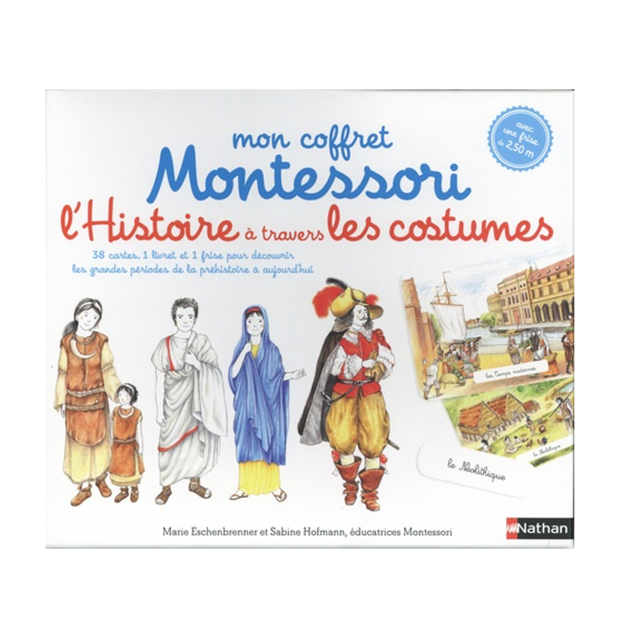 Coffret Montessori - Les histoires à travers les costumes