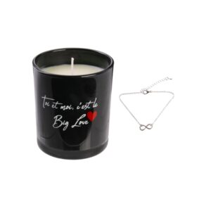 Bougie avec bijou surprise