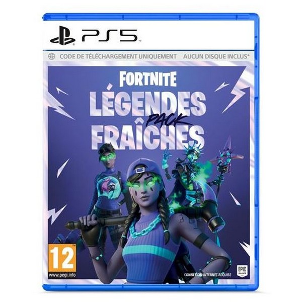 Jeu Fortnite Pack PS5 : légendes fraîches