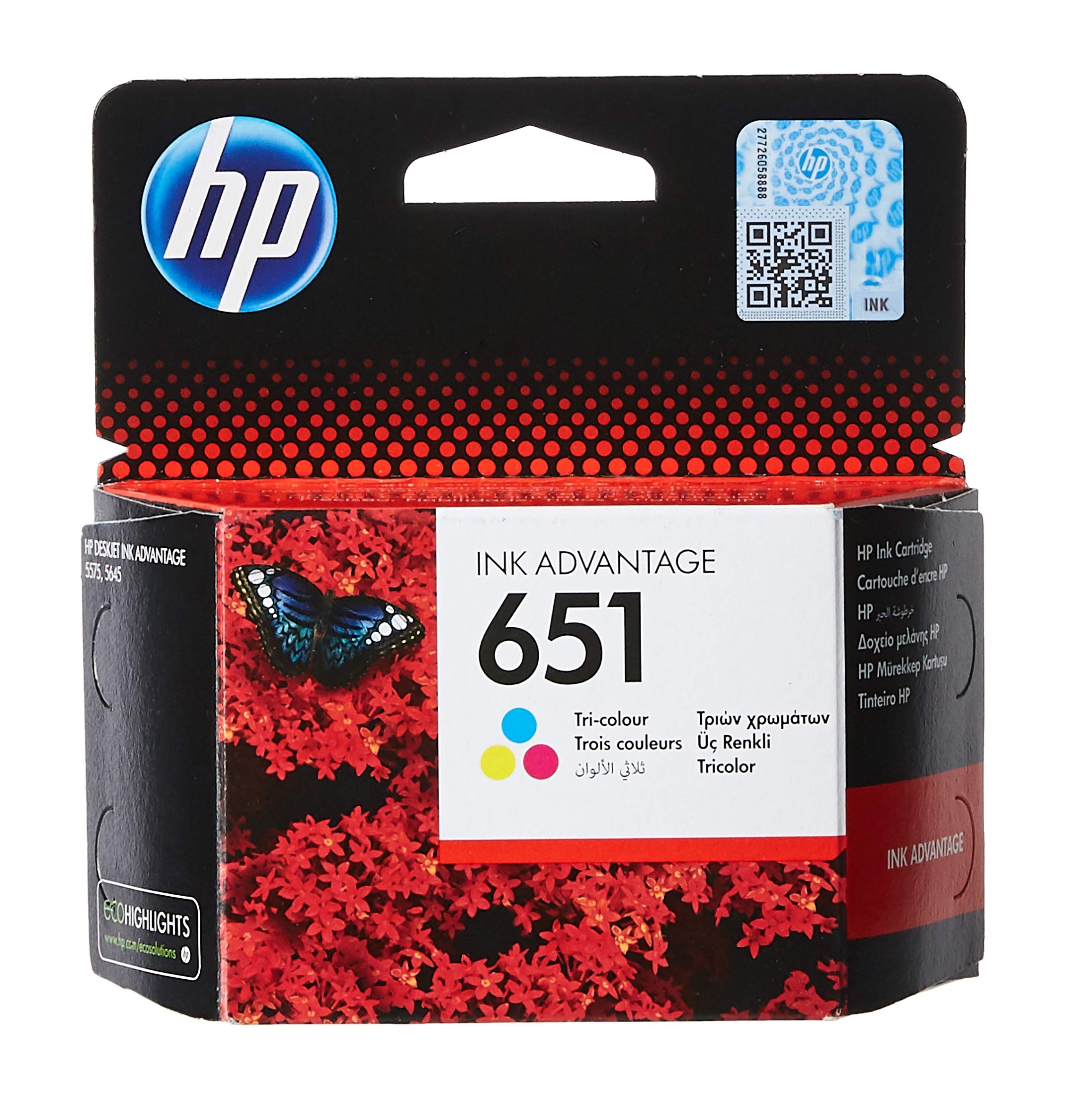 Cartouche d'Encre HP 651 - 3 couleurs