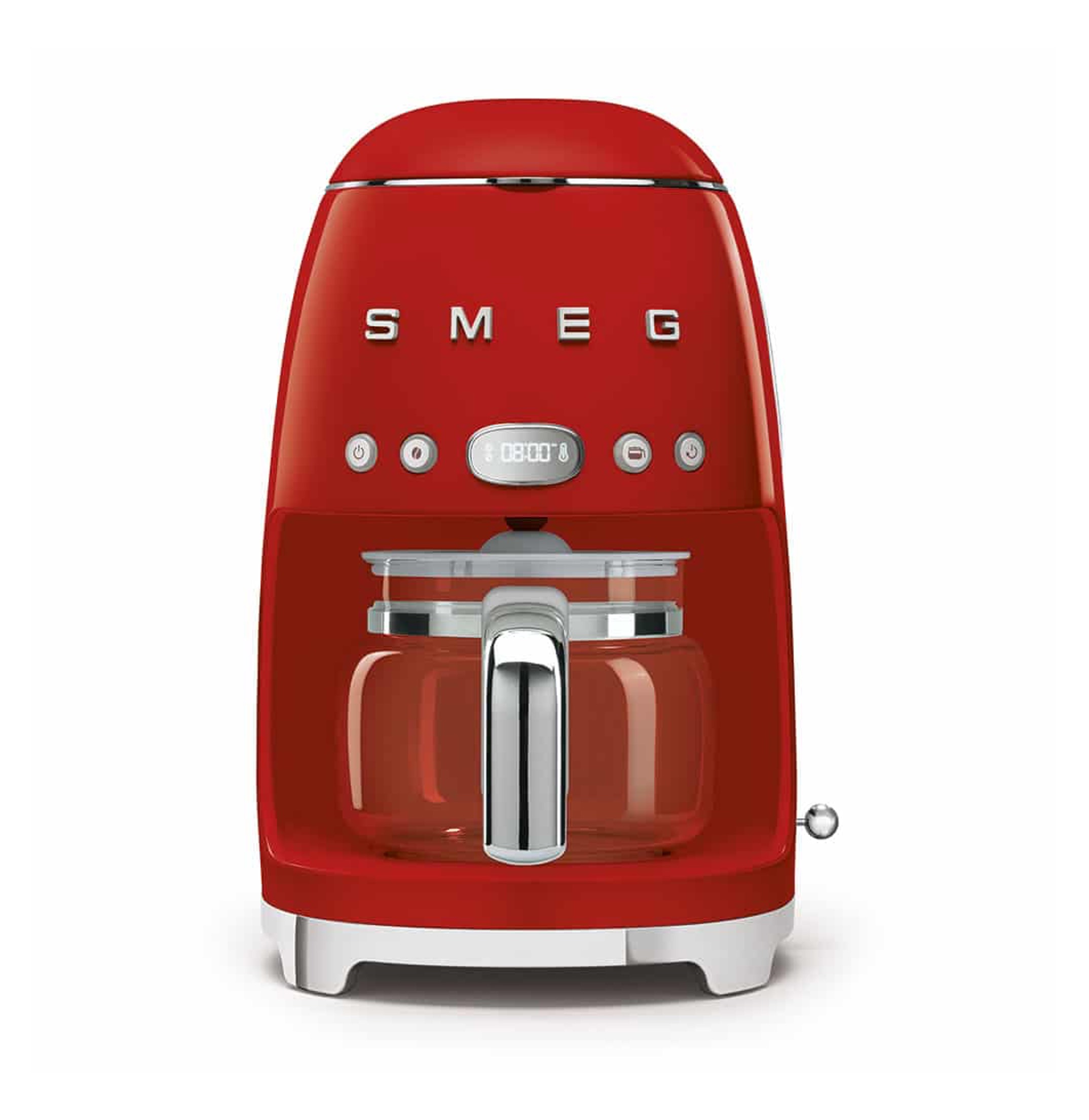 Machine à café filtre Années 50 - Rouge