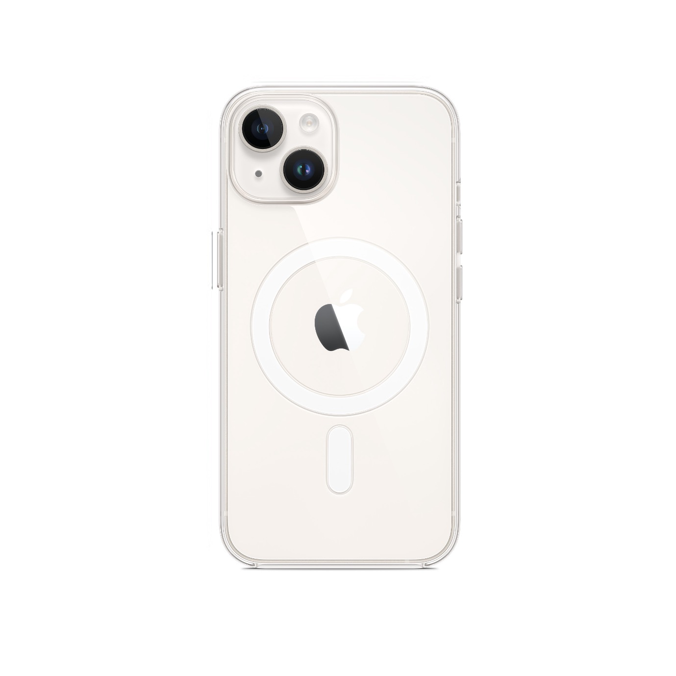 Coque Transparente pour iPhone 14 Avec Magsafe