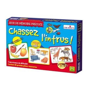 Jeu éducatif chassez l'intrus