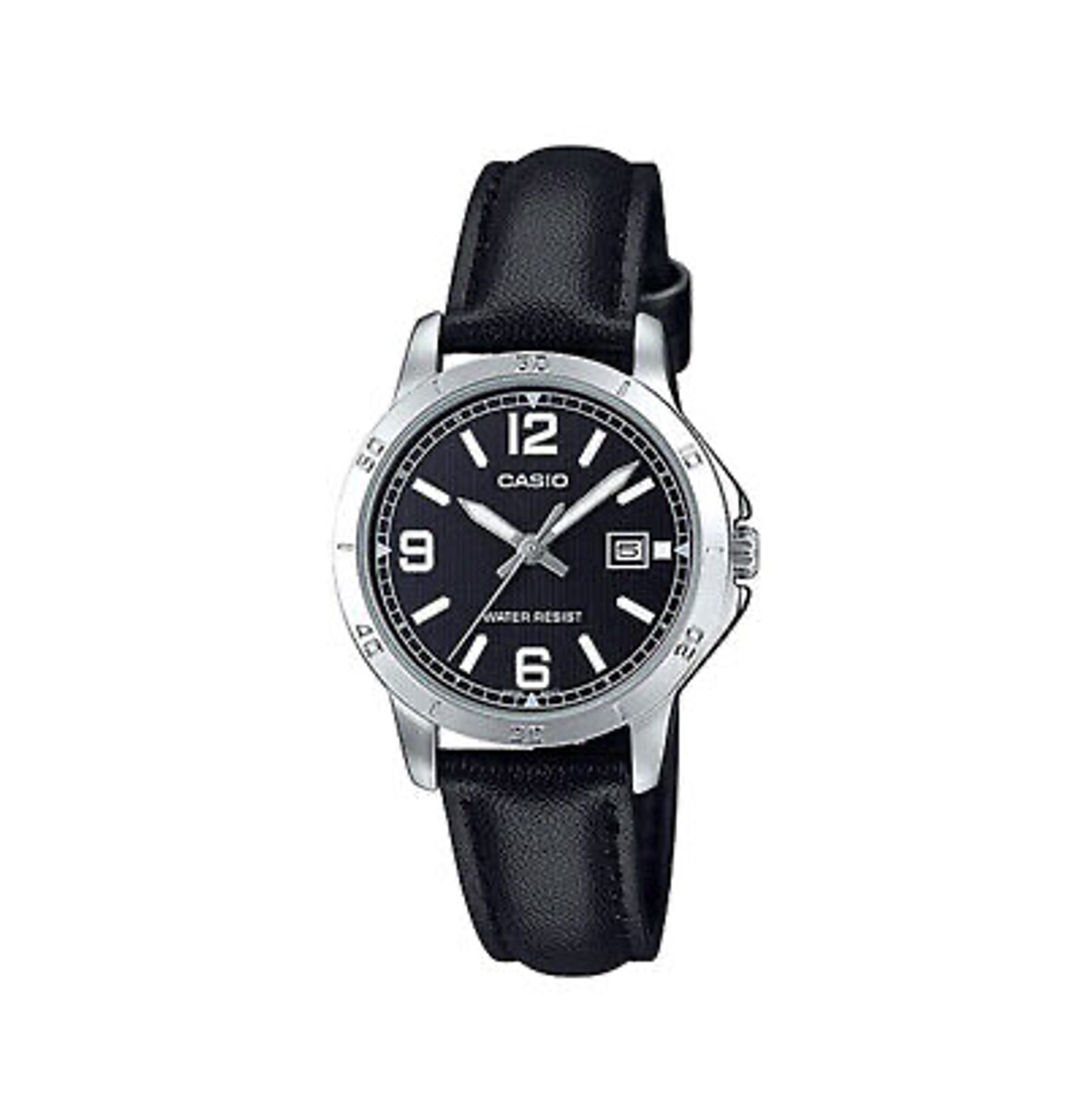 Montre Analogique en cuir pour femme - Noir