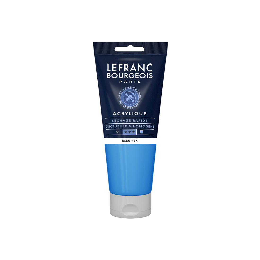 Lb Acrylique Fine 200ml Tube Bleu Royal