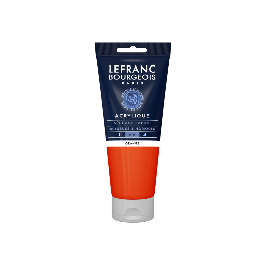 Lb Acrylique Fine 200ml Tube Orange