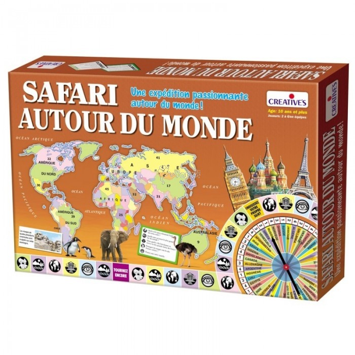 Safari Autour Du Monde Nouvelle Version