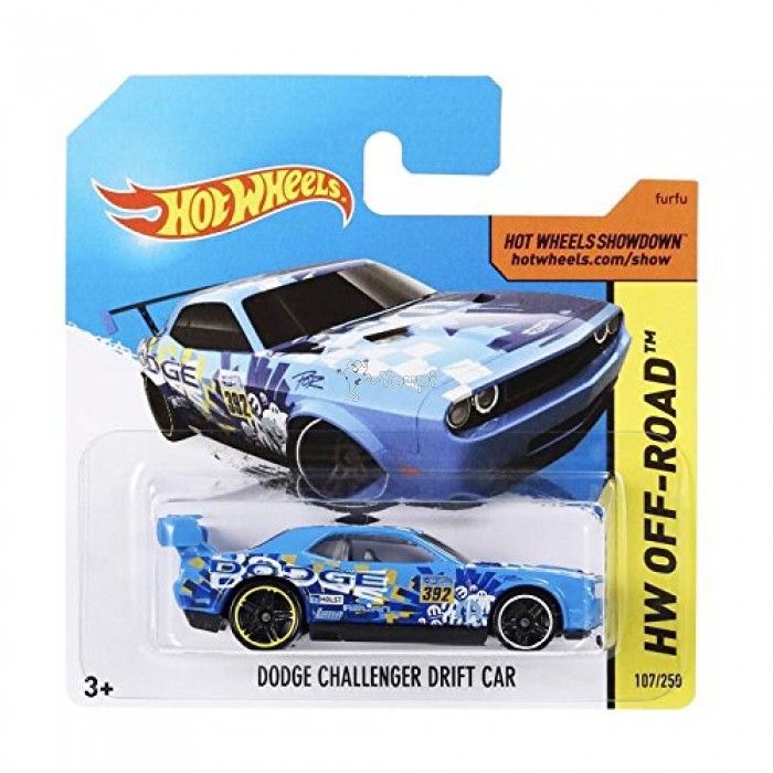 Hot Wheels® Voiture Dodge Challenger Drift Car
