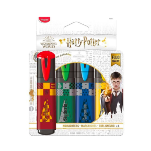 Pochette de 4 surligneurs - Harry Potter