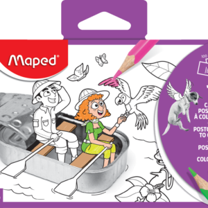 Coffret Coloration de 10 Cartes Postales