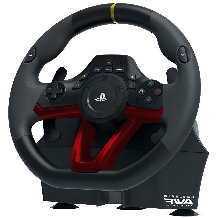 Volant Sans fil Racing Wheel Apex Noir et Rouge