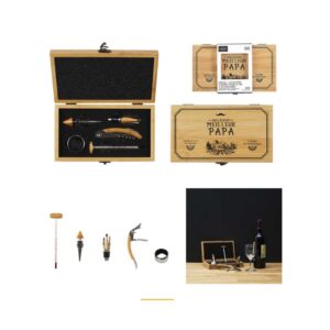 Coffret Bambou pour le vin