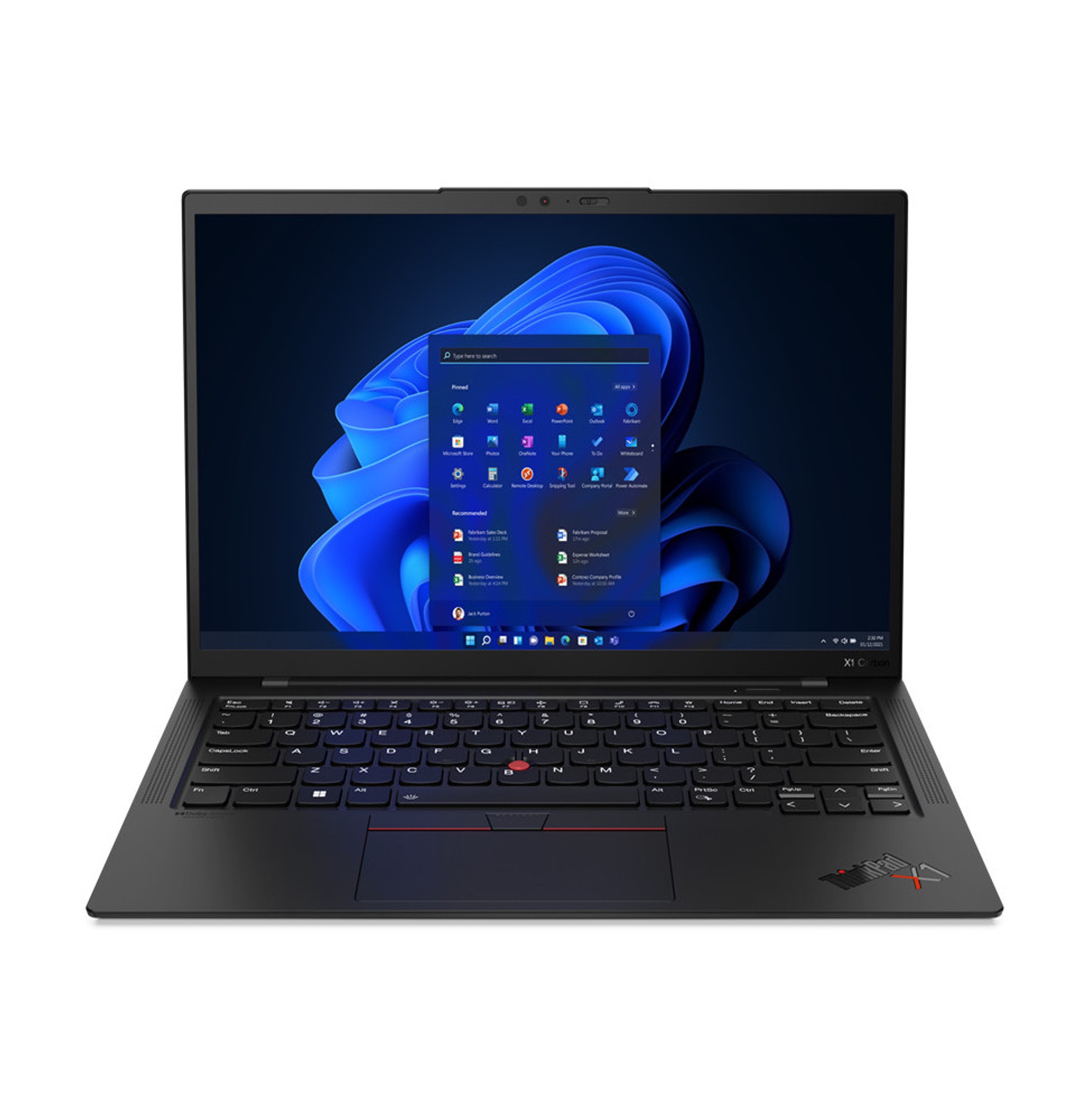 Laptop ThinkPad X1 Carbon i7-1255U 14" WUXGA 16Go + 1To SSD Windows 11 Pro