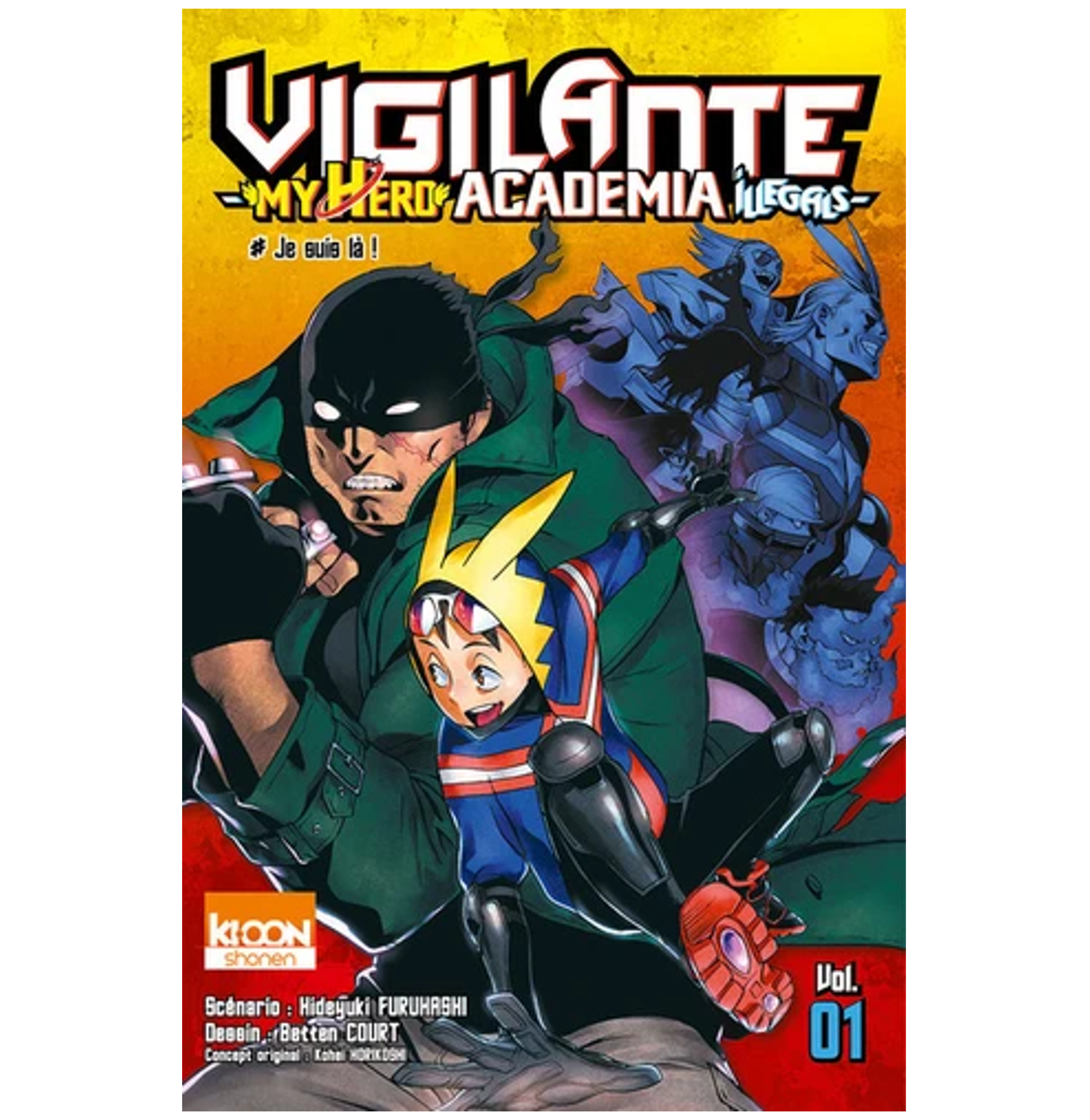 My Hero Academia illegals Tome 01