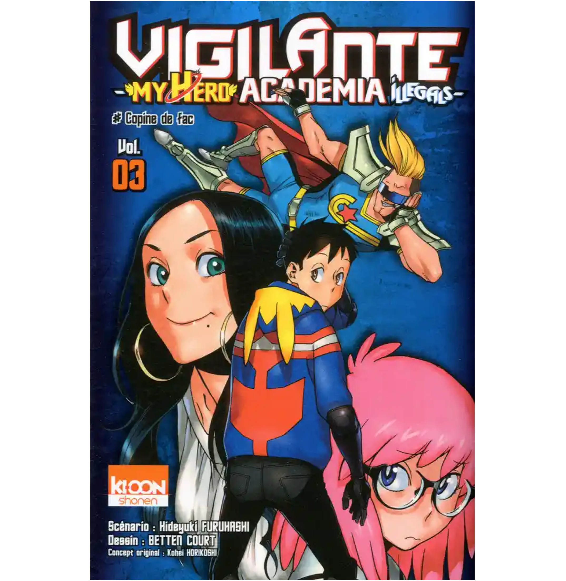 My Hero Academia illegals Tome 03