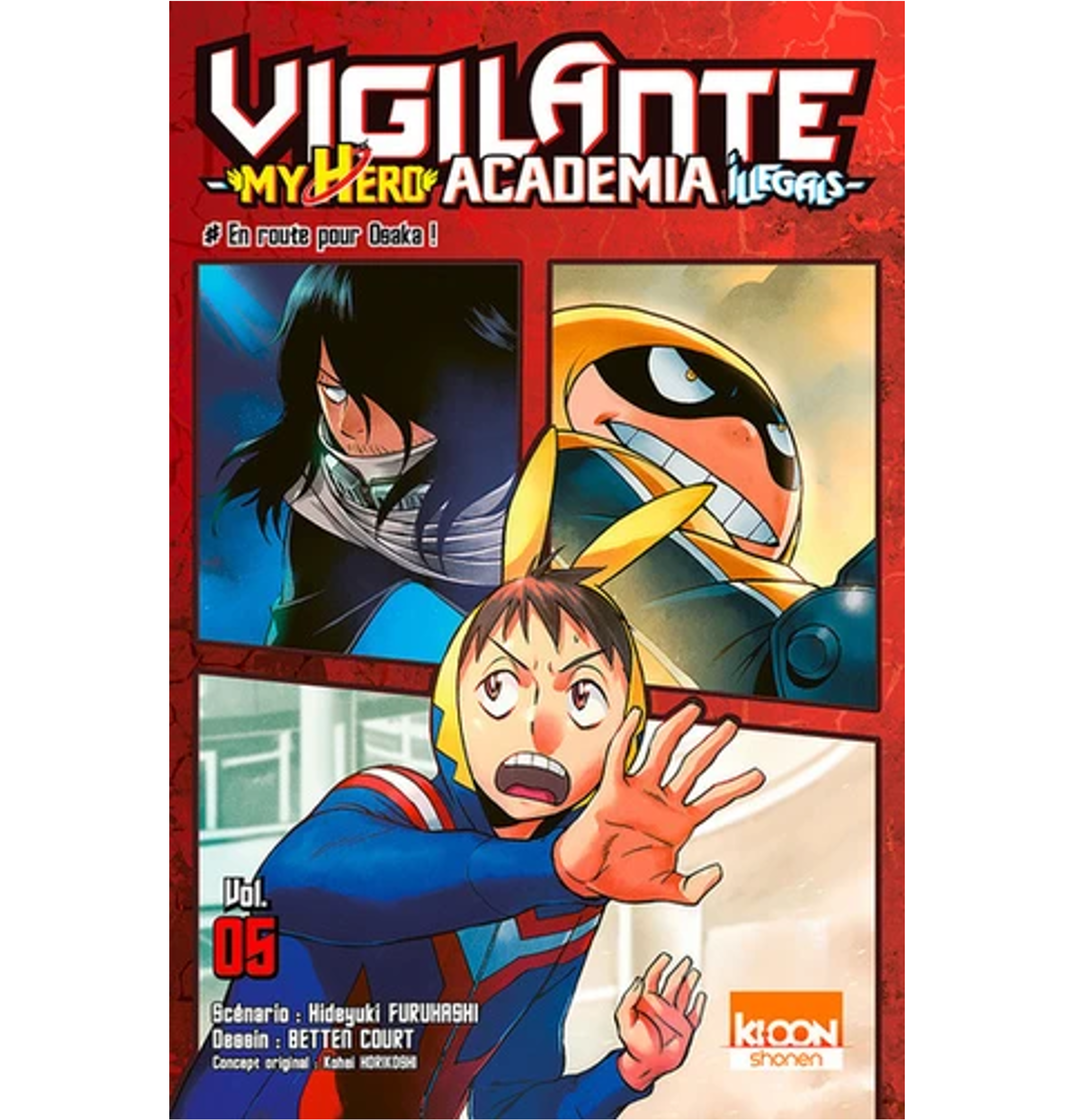 My Hero Academia illegals Tome 05