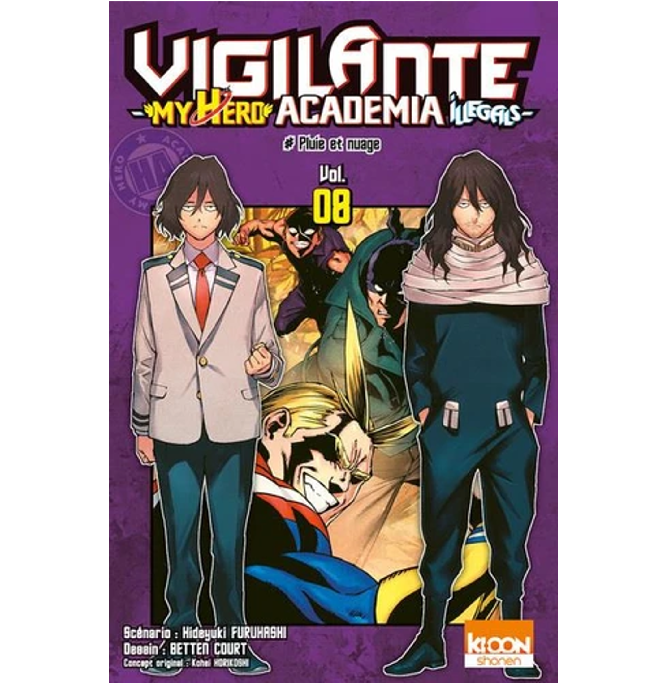 My Hero Academia illegals Tome 08