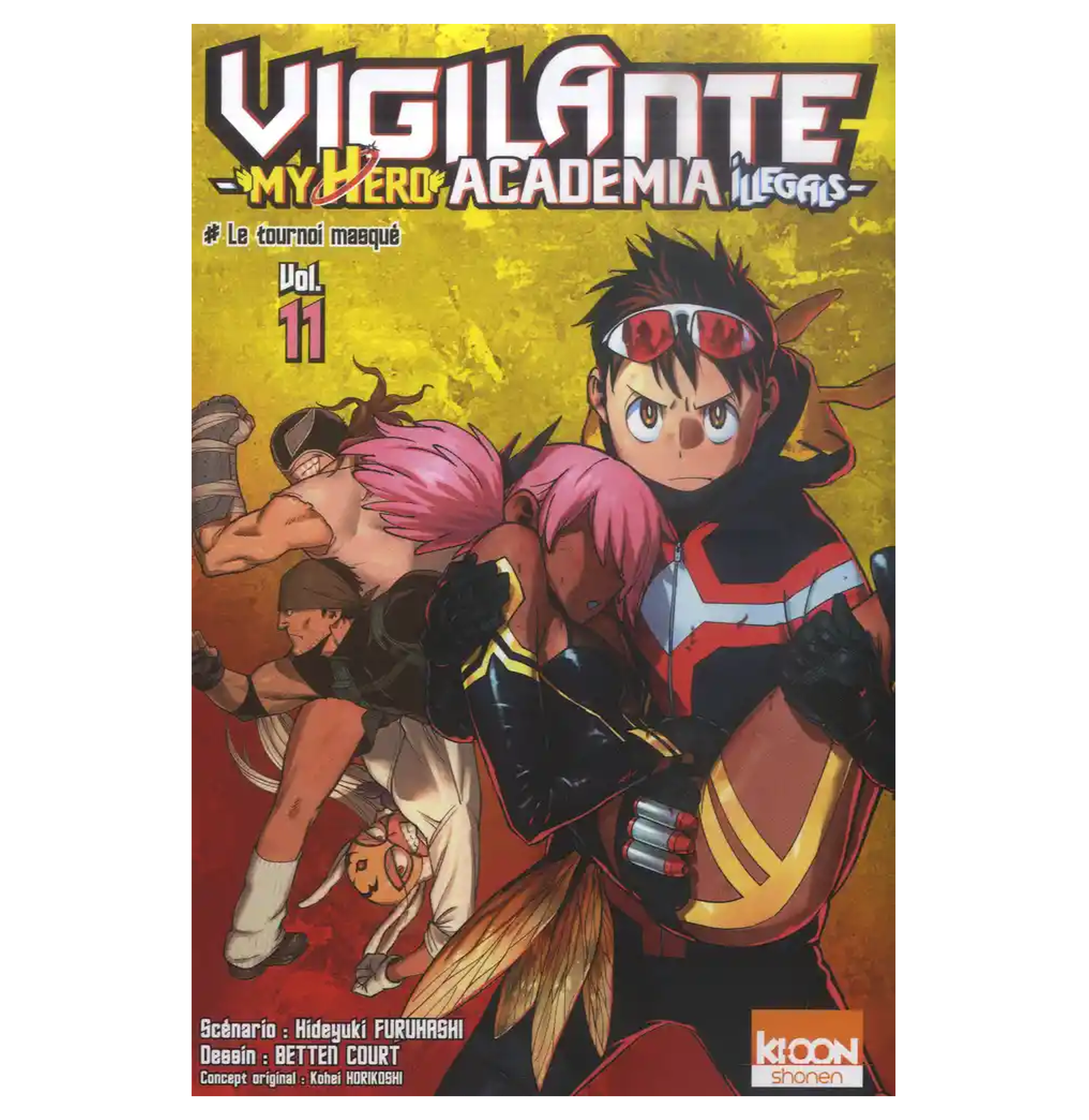 My Hero Academia illegals Tome 11