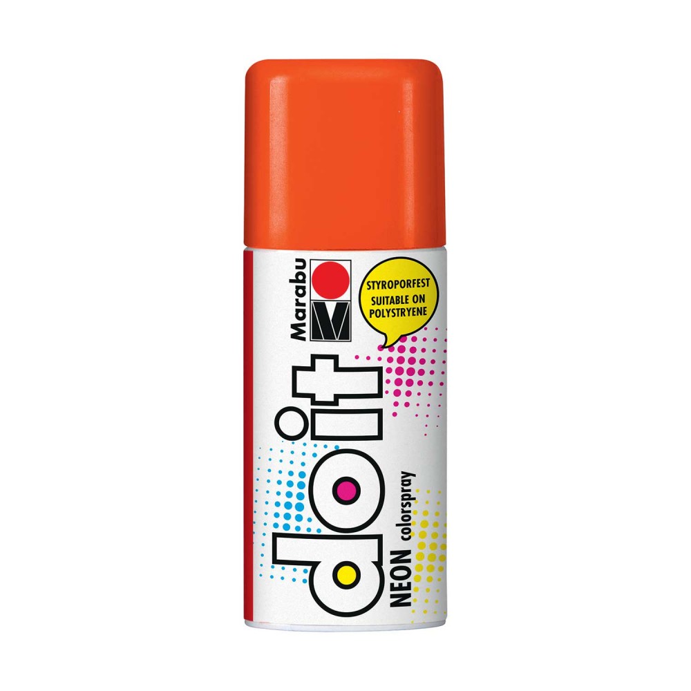 Bombe de Peinture Do It Orange Néon Fluo 150 ml