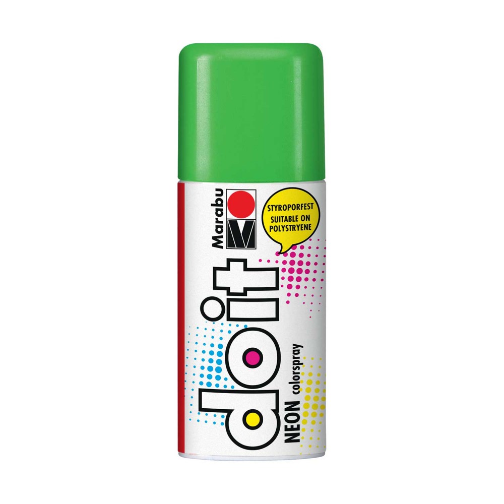 Bombe de Peinture Do It Vert Néon Fluo 150 ml