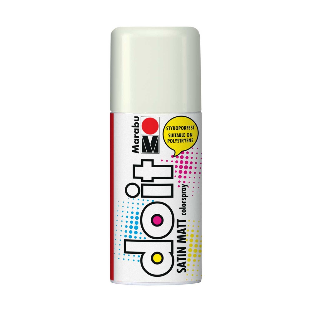 Bombe de Peinture Do It Satin Matt Colorspray Blanc Satin 150 ml