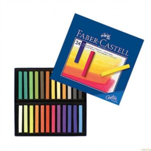 Pastels carré tendres boîte de 24