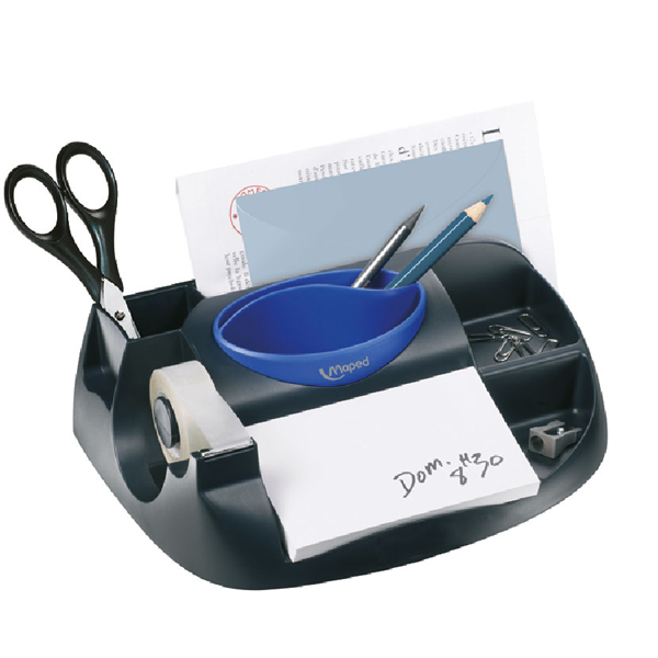 Porte accessoires, Evolys Maxi Office, noir-bleu