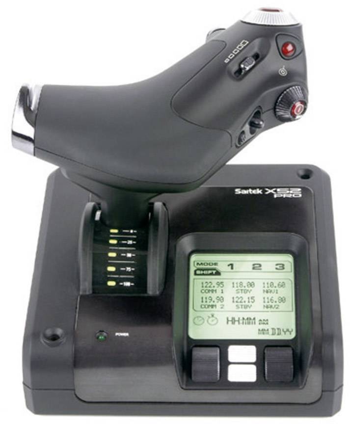 Contrôleur de vol Saitek X52 Pro Flight Control System, USB