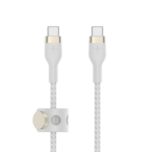 Câble BoostCharge Pro Flex USB-C vers USB-C 60W - 3m - Blanc