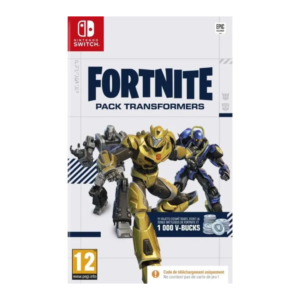 Jeu Fortnite : Pack Transformers - Code in a Box - Nintendo Switch