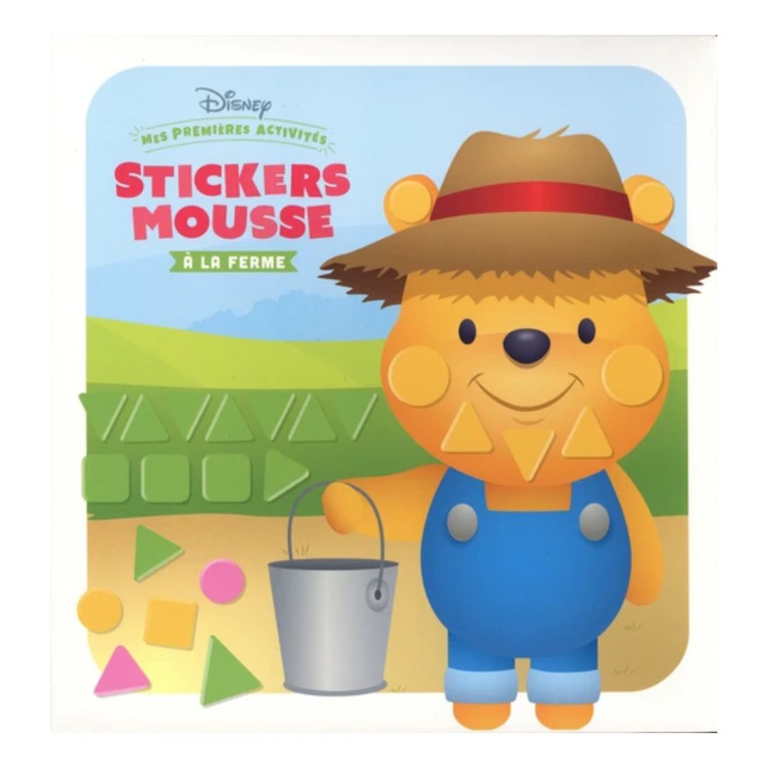 Pochette Mes premières activités - Stickers mousse à la ferme