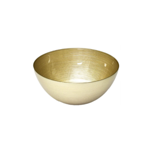 Saladier de Cuisine en Verre doré