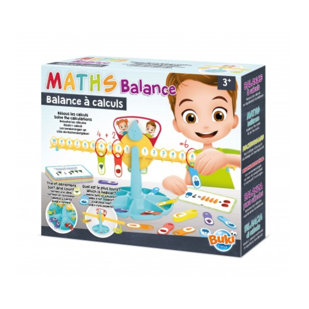 Coffret jeux Balance à calculs