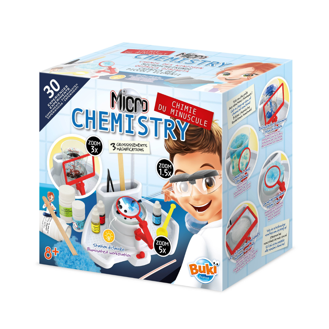Coffret Jeux Chimie du minuscule