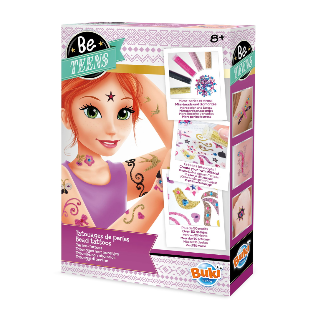Coffret Jeux Tatouages de perles