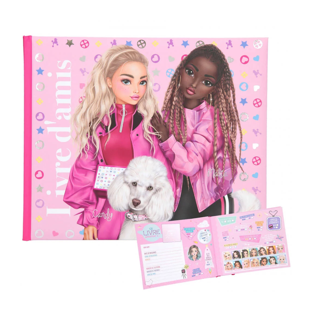 Livre d'amis Candy et Malia