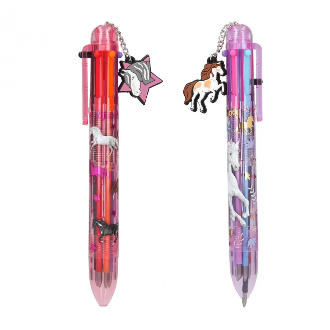 Stylo gel Miss Melody 6 couleurs