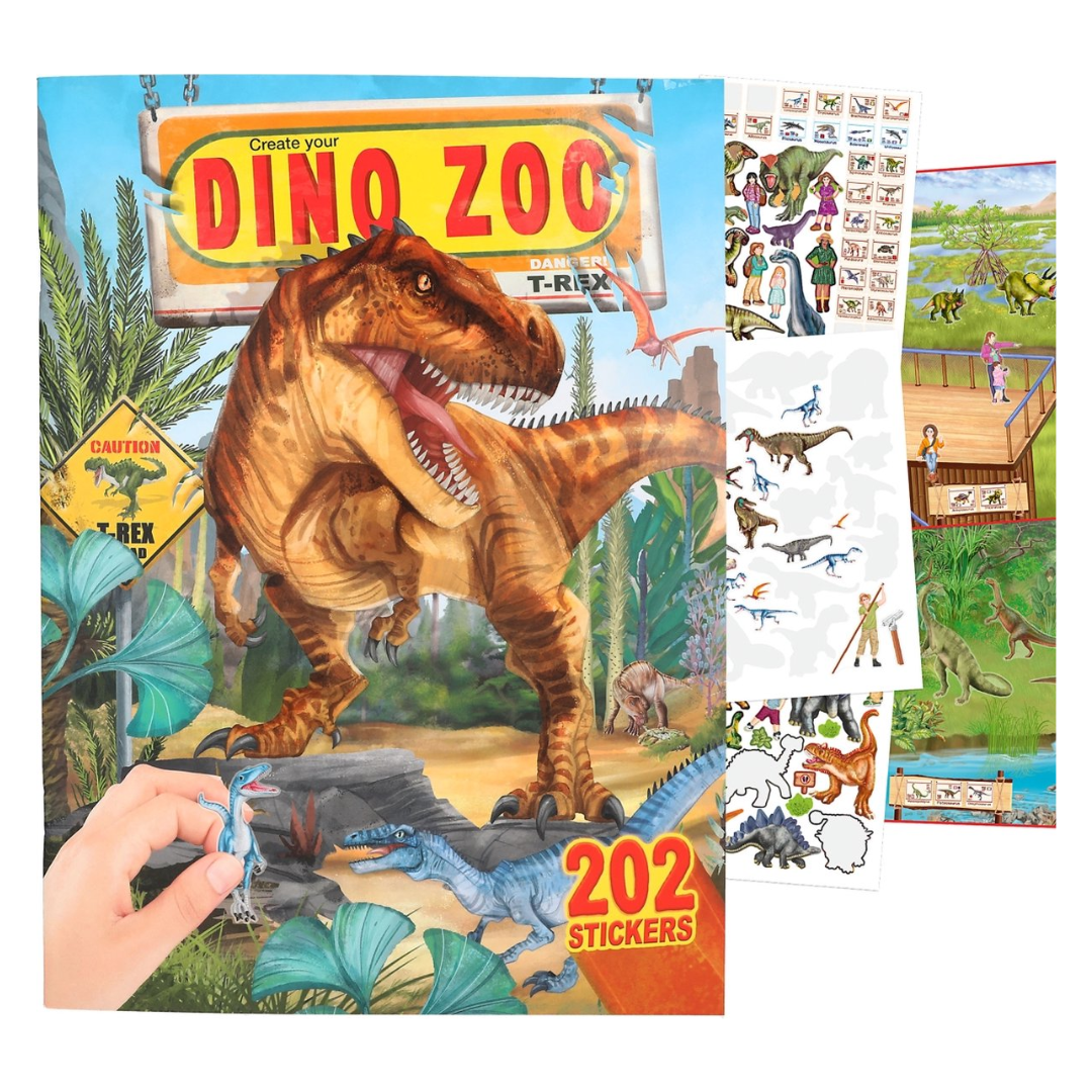 Album de stickers Create your Dino Zoo