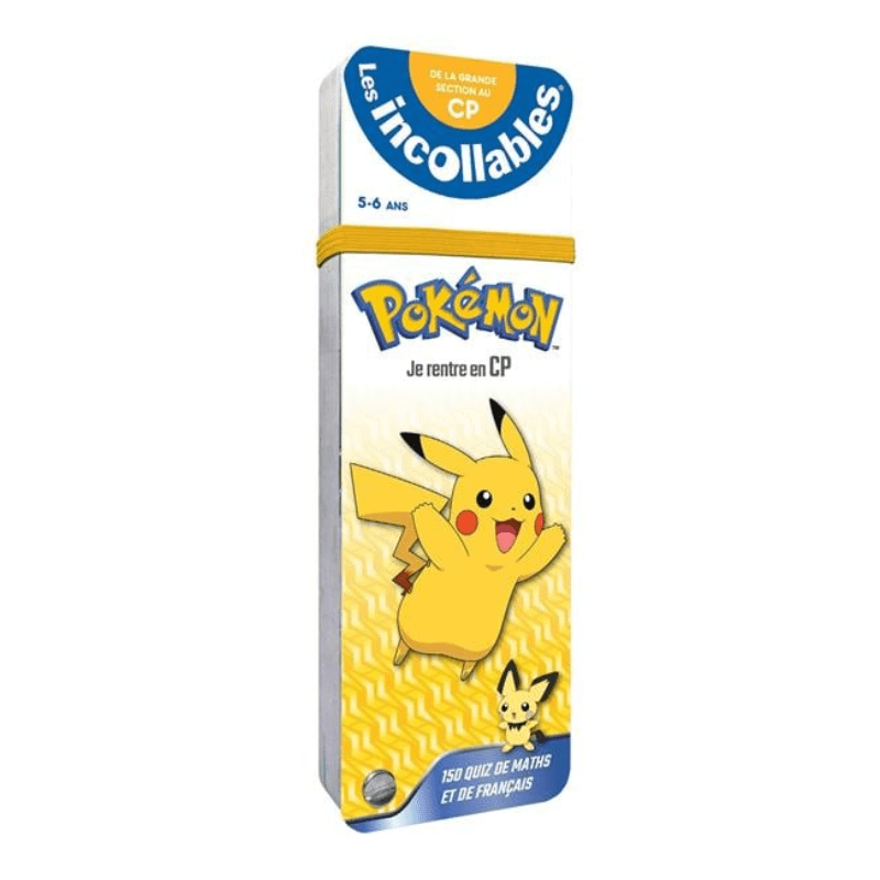 Cahier de vacances Les incollables - Je rentre en CP avec Pokémon